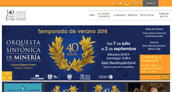 Desktop Screenshot of mineria.org.mx