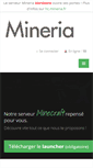 Mobile Screenshot of mineria.fr