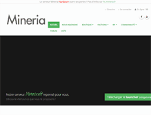 Tablet Screenshot of mineria.fr